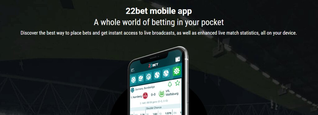 22Bet Mobile Casino