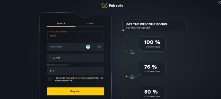 Fairspin Deposit