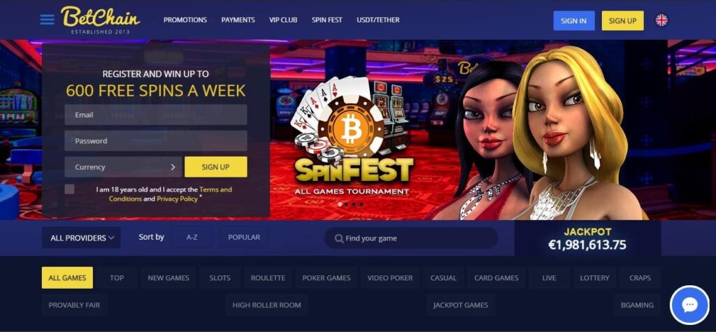 Register and win up 60 free spins